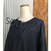 デニムアシメントリーワンピース