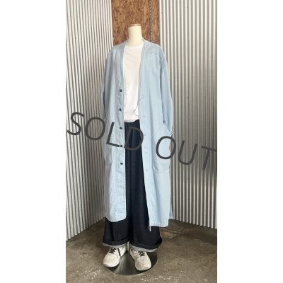 画像1: ローブコート　ブリーチ　アイスブルー