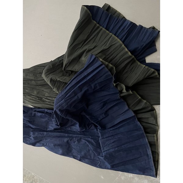 画像1: リバーシブル　プリーツスカート (1)