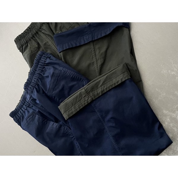 画像1: リバーシブル　ワイドパンツ (1)